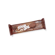 Galletas sabor chocolate rellenas con crema sabor a chocolate Show Gol (76 g / 2.68 oz)