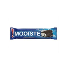 Barra de chocolate oscuro rellena de crema de leche y galletas Mooiste Akai (60 g / 2.11 oz)