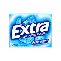 Chicle sin azúcar sabor a menta Wrigley's (15 U)