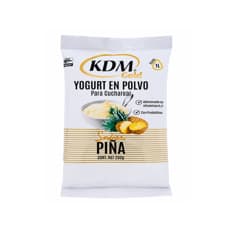 Yogurt en polvo para cucharear sabor piña KDM Gold (250 g / 8.8 oz)