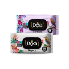 Combo de higiene #3: Toallitas húmedas Doxa Elegance + Toallitas húmedas Doxa Warmness