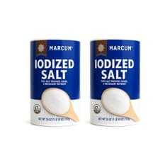 Sal yodada Marcum (2 x 737 g / 1.6 lb)