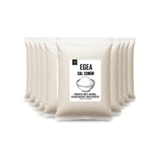 Sal común EGEA (10 x 500 g / 1.1 lb)
