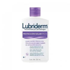 Crema humectante corporal protección solar FPS 15 Lubriderm (200 ml)
