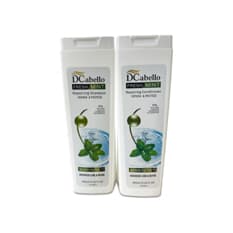 Juego reparador de champú y acondicionador menta fresca DCabello (400 ml)