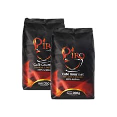 Café gourmet tostado y molido Píro (2 x 200 g / 7.05 oz)