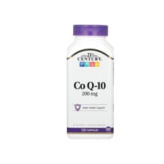 Coenzima Q-10 200 mg 21st Century (120 cápsulas blandas)