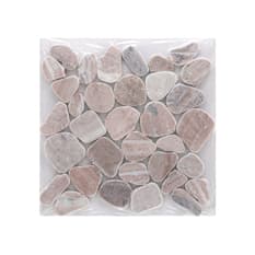 Caja de losas - Mosaico Fantasy Brown 27 x 27 cm – piedra natural Zeric (10 U)