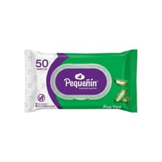 Toallitas húmedas de aloe vera Pequeñín (50 U)