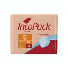 Pañales para adultos pant media día M7 IncoPack (20 U)