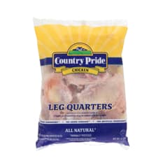 Cuartos traseros de pollo Country Pride (4.53 kg / 10 lb)