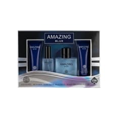 Set de regalo gel de ducha, agua de tocador y bálsamo para después de afeitar Amazing Blue Grenobil