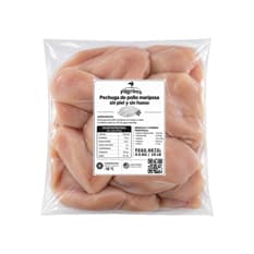 Pechuga de pollo mariposa sin piel y sin hueso Pilgrim's (4.54 kg / 10 lb)