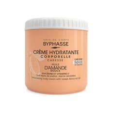 Crema corporal hidratante con aceite de almendras dulces Byphasse (500 ml / 16.9 fl.oz.)