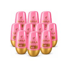 Desodorante roll-on rosado Axila (10 x 70 ml)