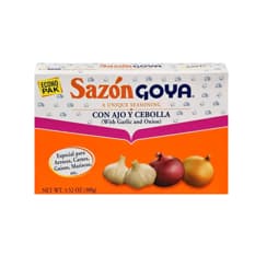 Sazón con ajo y cebolla Goya (100 g / 3.5 oz)