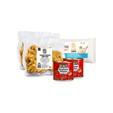 Combo criollo #2: Tostones prefritos congelados Cosecha Real + Pasta de tomate Burcu + Sal fina común Cosecha Real