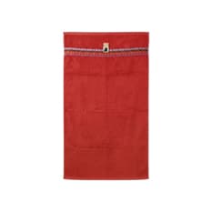 Toalla de baño de algodón rojo Gutza