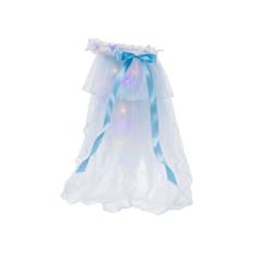 Velo azul para niña Tiara