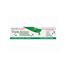 Pasta dental de aloe vera Crogate Triple Acción (100 g / 3.52 oz)