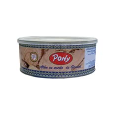 Atún en aceite de girasol Pony (750 g / 1.65 lb)