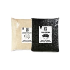 Combo de granos #5: Arroz de grano largo Cosecha Real + Frijoles negros Cosecha Real