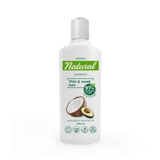 Champú de aguacate y leche de coco Aroma Natural (400 ml)