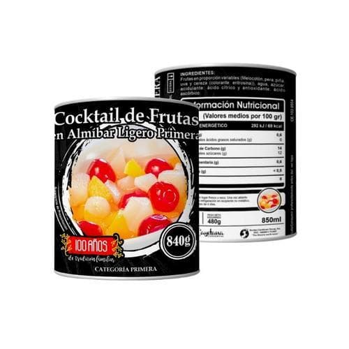 Cóctel de Frutas (840g) LA CAYETANA