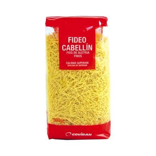 Fideo Cabellín Covirán (500 g)