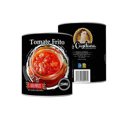 Tomate Frito (2.5 kg) LA CAYETANA