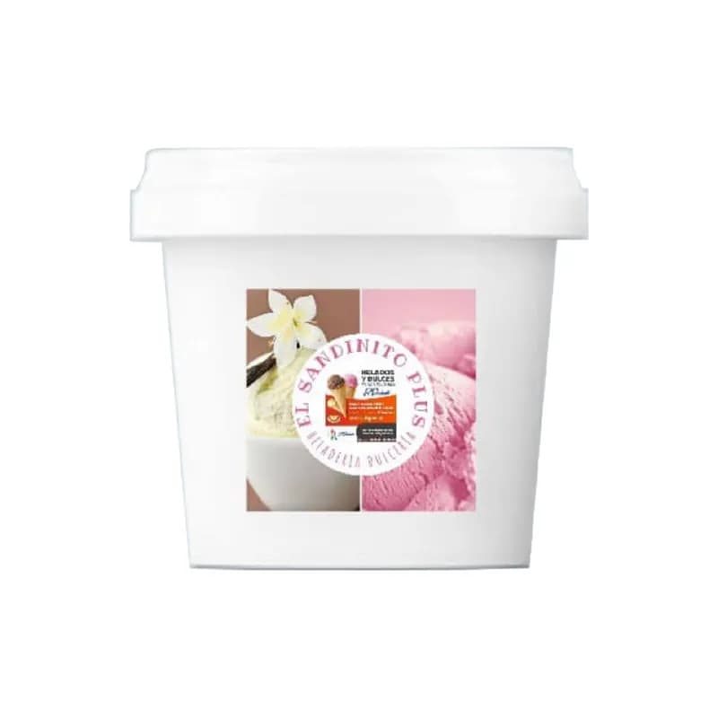 Helado de Fresa y Chocolate 4,5 Lt (Artesanal) - Imagen 1