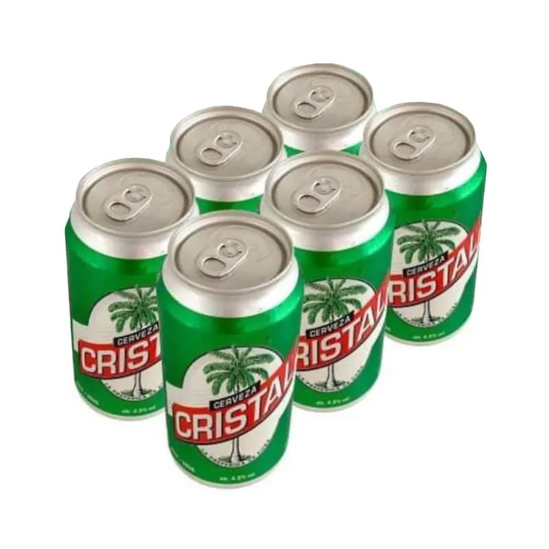 Cervezas Cristal 6u x 355 mL - Imagen 1
