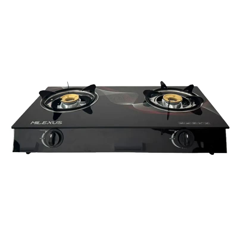 Cocina de Mesa Milexus a Gas de Vidrio (2Q) - Imagen 1