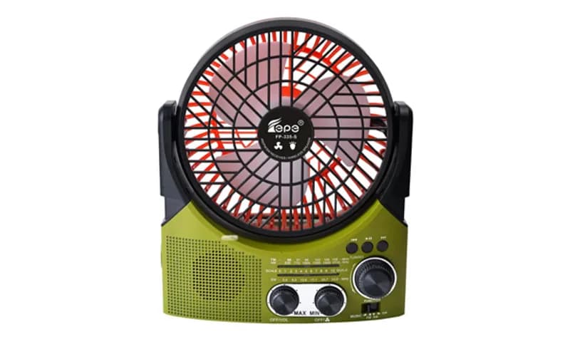 Ventilador recargable EPE 6"" FP-335-S - Imagen 1