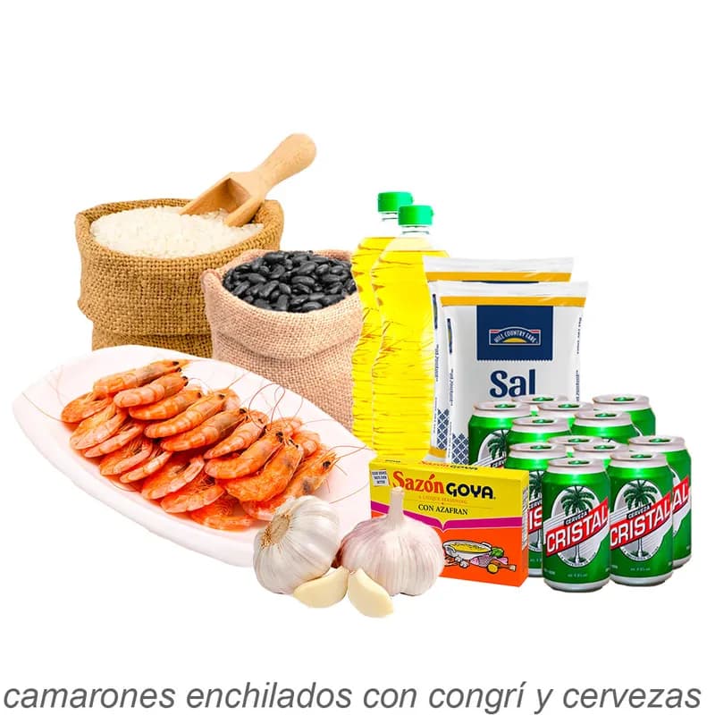 Combo Camarones  Enchilados - Imagen 1
