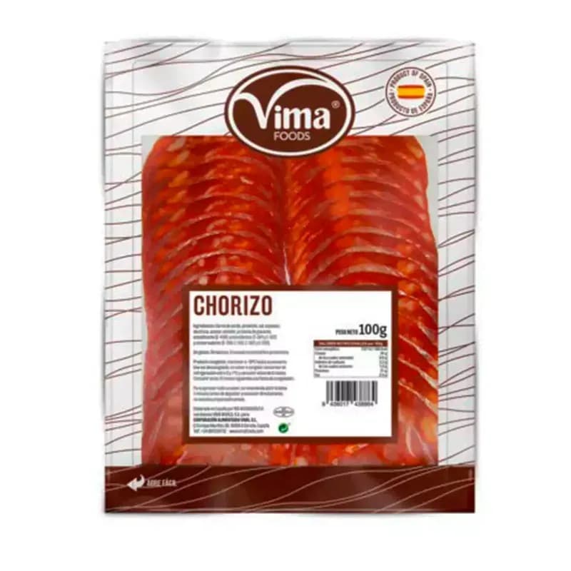 CHORIZO LONCHEADO 24 X 100 GR - Imagen 1