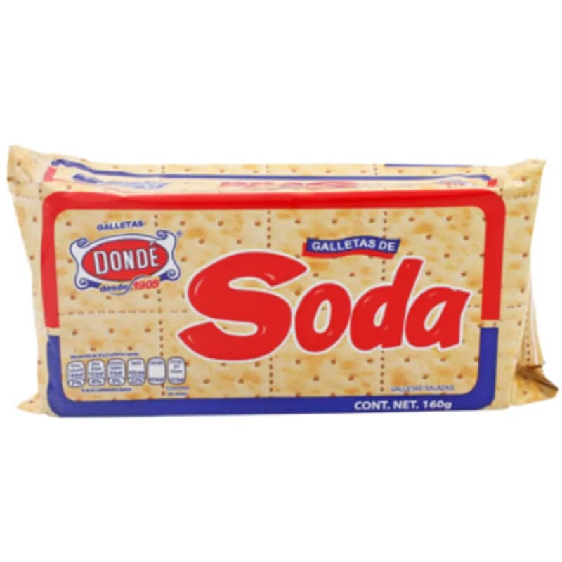 GALLETAS DONDÉ 160G - Imagen 1