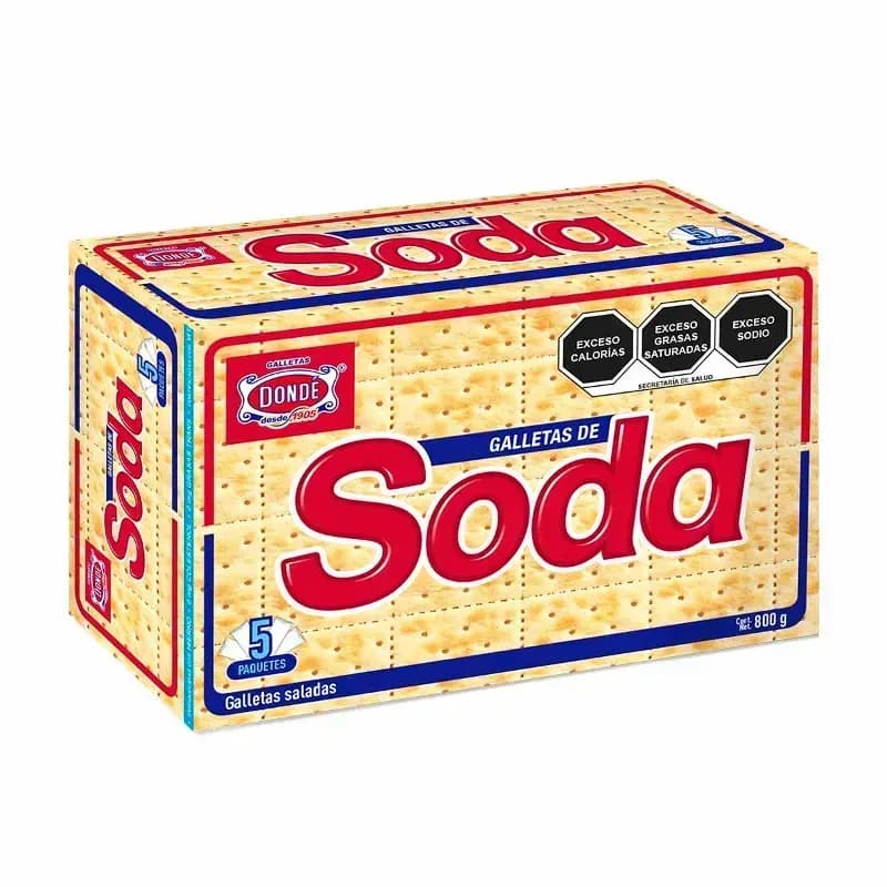 GALLETAS DONDÉ 800G - Imagen 1