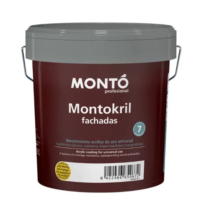 PINT MONTOKRIL LISO BLANCO 15LTS - Imagen 1