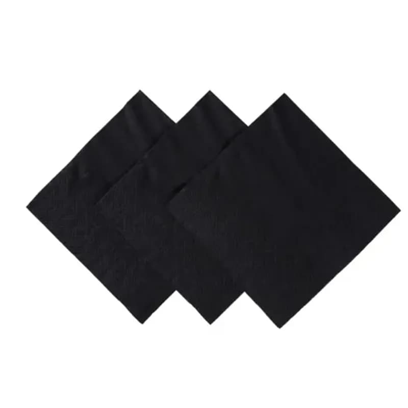 Servilletas negras - Imagen 1