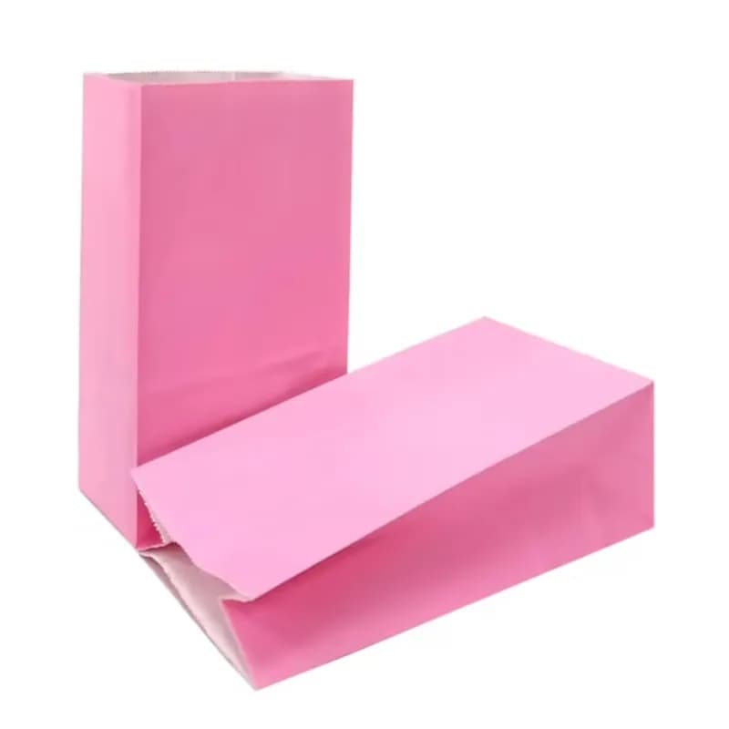 Bolsa de regalo Rosado claro 10 unidades - Imagen 1