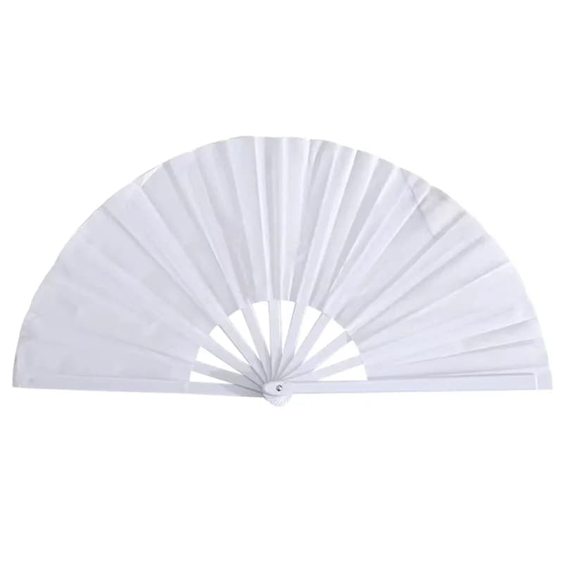 Abanico blanco grande - Imagen 1