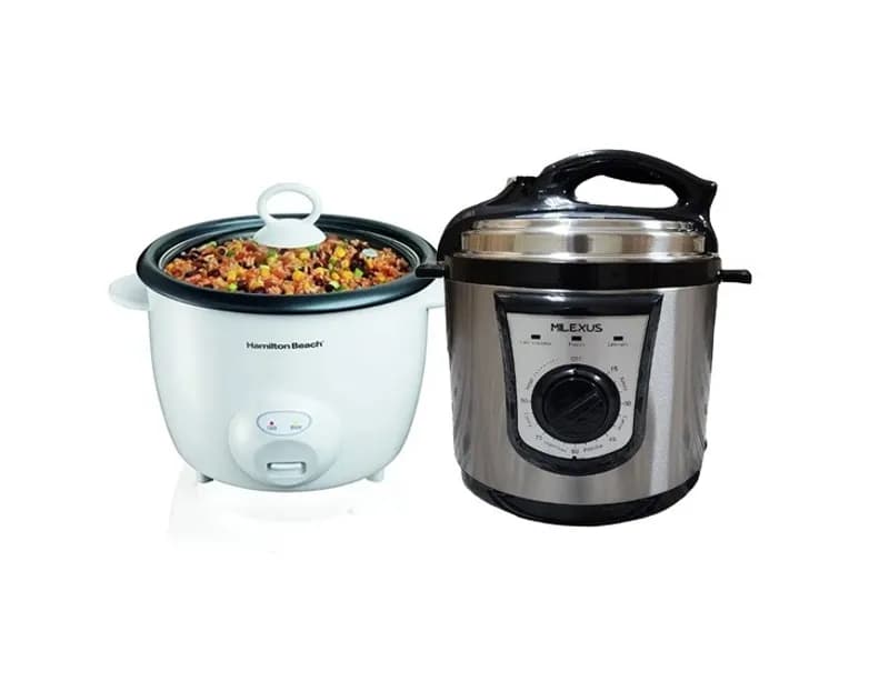 COMBO ELECTRODOMESTICO # 2 (Olla arrocera H.B + Olla de Presion Milexus) - Imagen 1