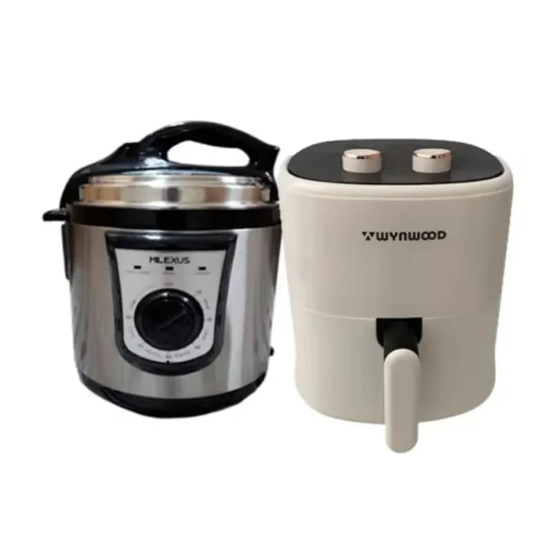 COMBO ELECTRODOMESTICO # 4 (Olla Presion MILEXUS + Freidora Wynwood) - Imagen 1