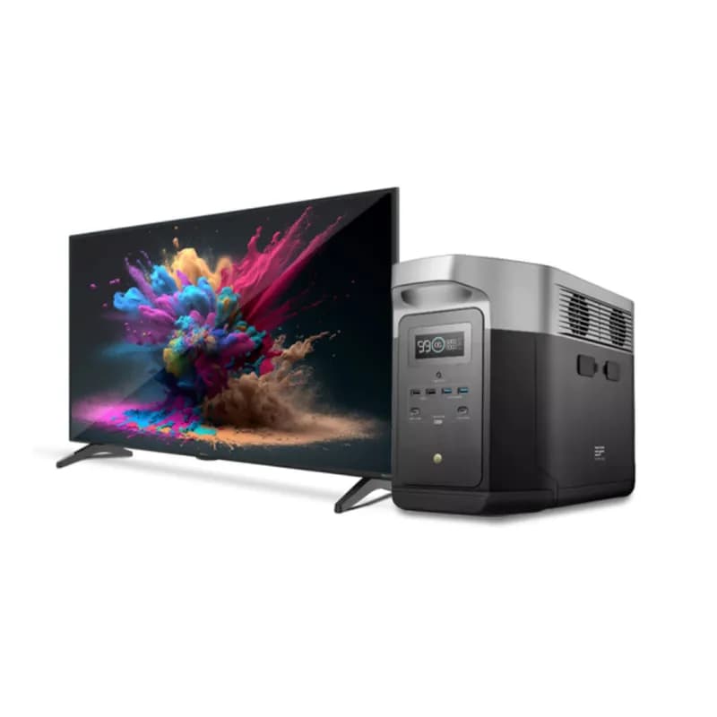 COMBO ELECTRODOMESTICO # 5 (TV ONN ROKU 50" + Estación de energía 2700W) - Imagen 1