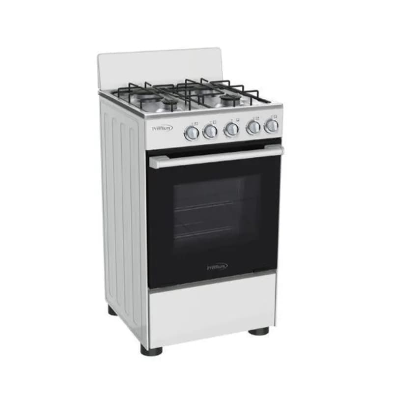 Cocina de gas 20" 4 Hornillas c/ horno - Imagen 1