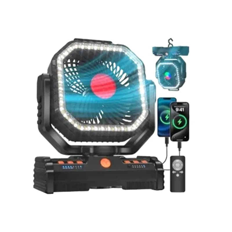 Ventilador Recargable de 40000 mAh - F16 - Imagen 1