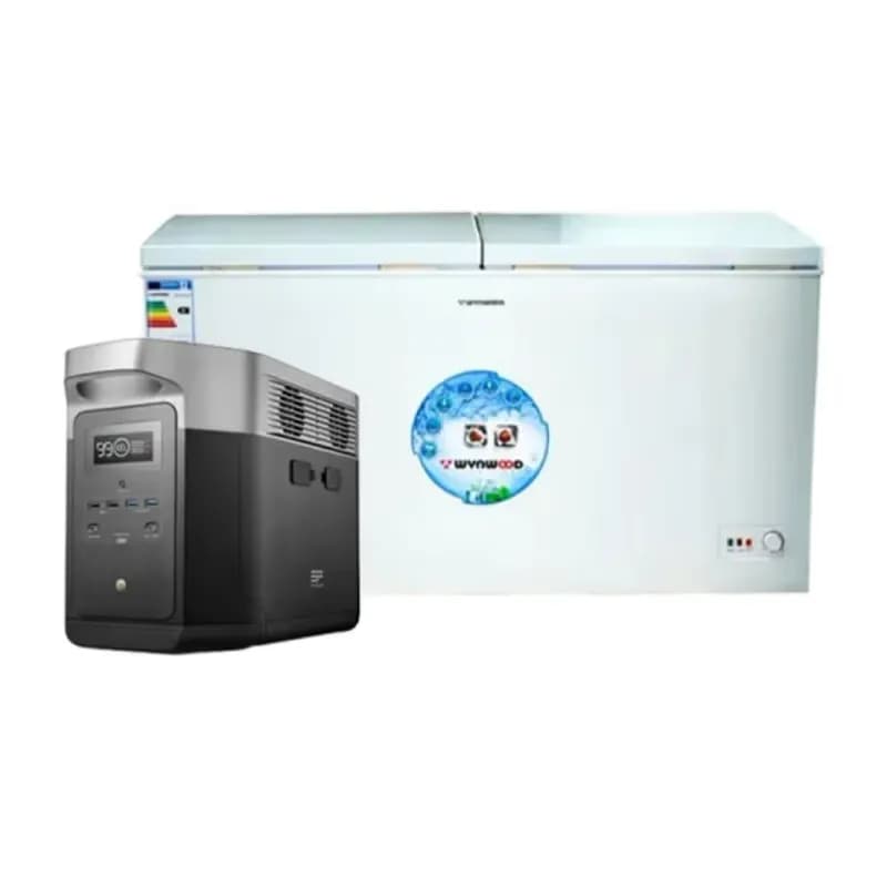 COMBO ELECTRODOMESTICO # 7 (Estación de energía  Ecoflow Delta 2 +Nevera de 14.8 pies Wynwood) - Imagen 1