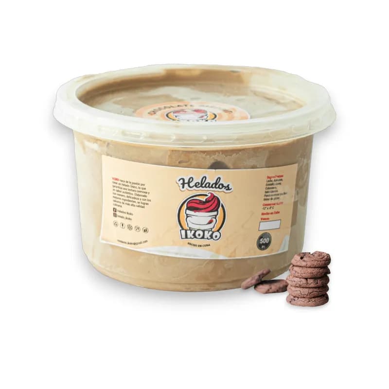Helado Ikoko 500ml (Chocolate Biscuit) - Imagen 1