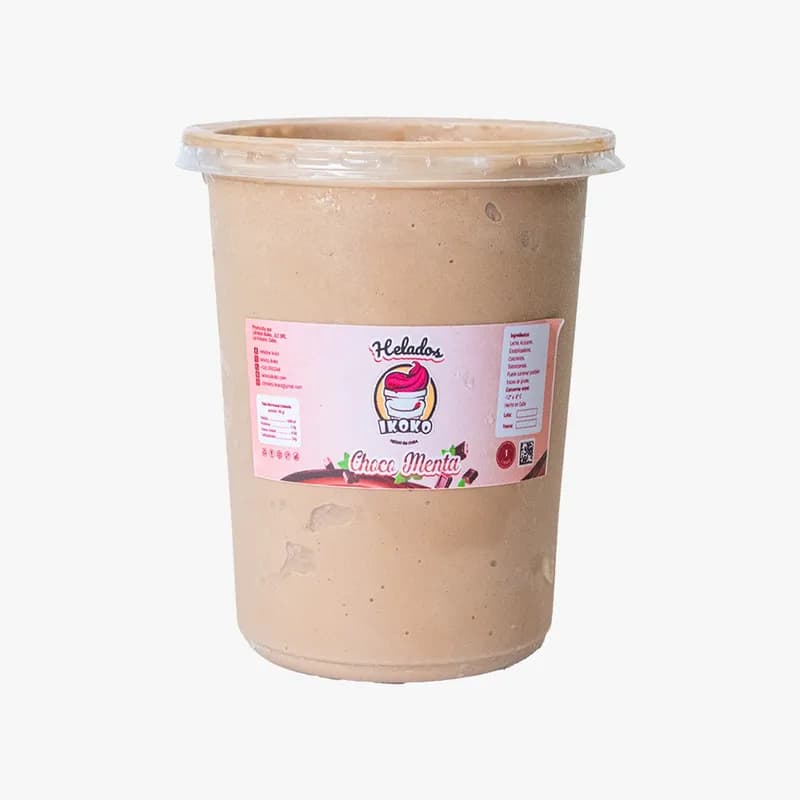 Helado Ikoko 1L (Choco Menta) - Imagen 1